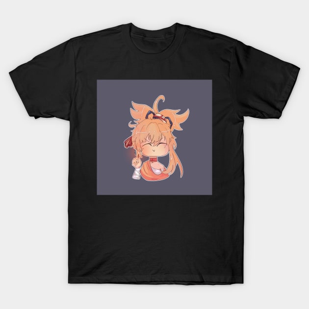 Yoimiya T-Shirt by stoopid-smoo